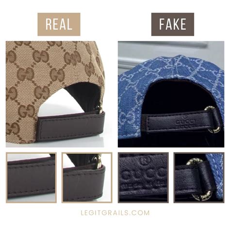 casquette gucci faux|gucci real vs fake.